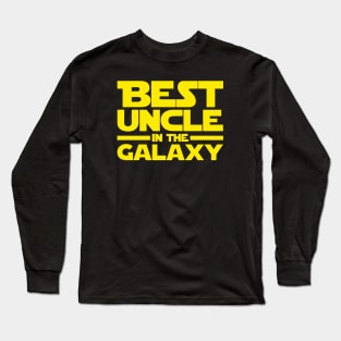 Best Uncle In The Galaxy Long Sleeve T-Shirt